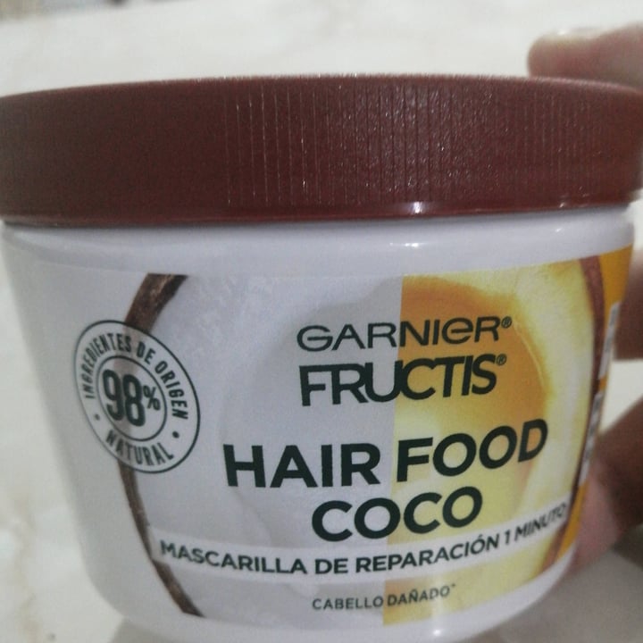 photo of Garnier Mascarilla de reparación 1 minuto shared by @verolu on  04 Aug 2021 - review