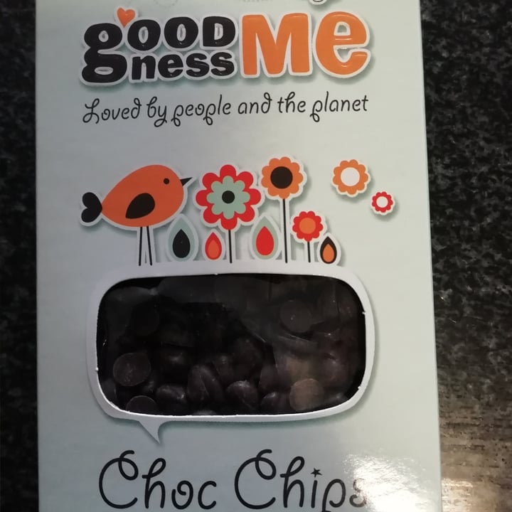 review photo of Goodness Me Choc Chips shared by @rachelglass on 17 Aug 2020 - review
