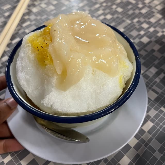 Foto del plato “ice jelly with soursop”