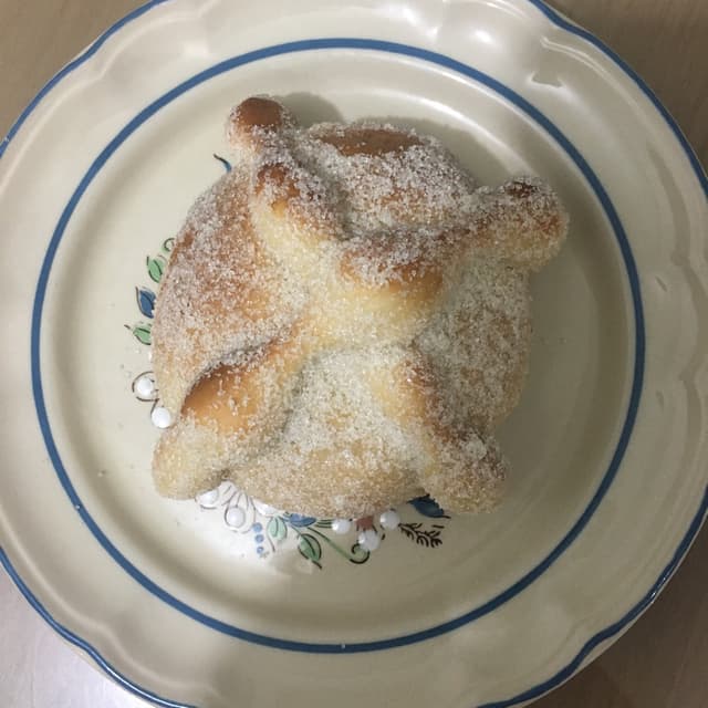 Foto do prato “Pan De Muerto”