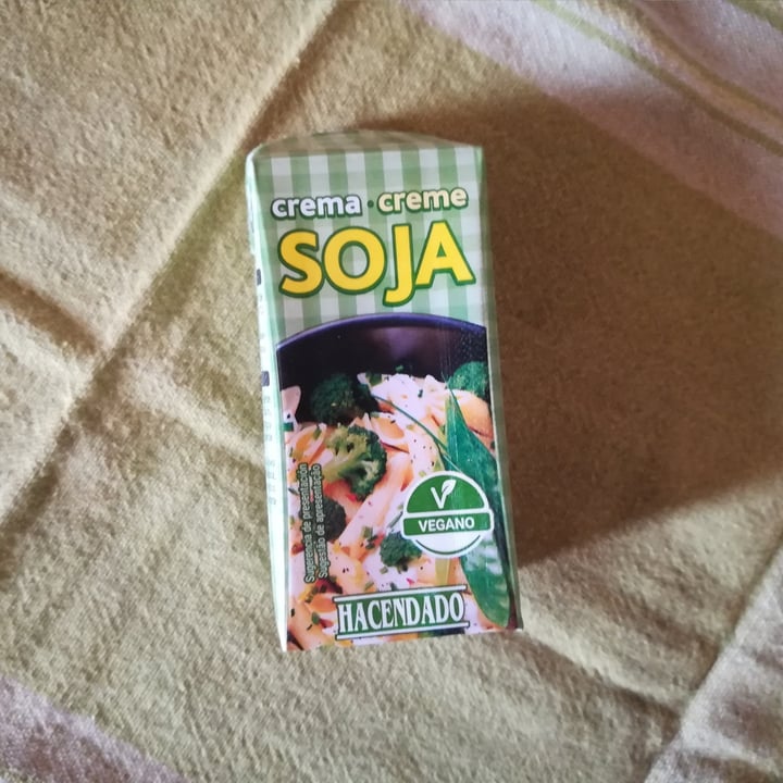 photo of Hacendado Crema de Soja (Nata) shared by @navycolor on  23 Oct 2020 - review