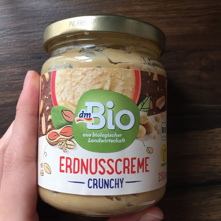 review photo of dmBio Erdnusscreme Crunchy shared by @vittoriaoria on 03 Apr 2022 - review