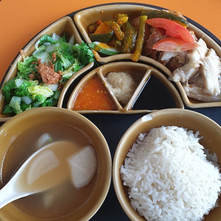photo of 33 Vegetarian Food Set A Vegetarian Chicken Rice shared by @paradisetreesnake on  30 Jan 2021 - review