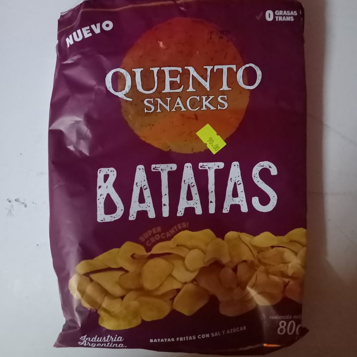 photo of Quento Snacks Batatas shared by @lau1307 on  26 Dec 2020 - review