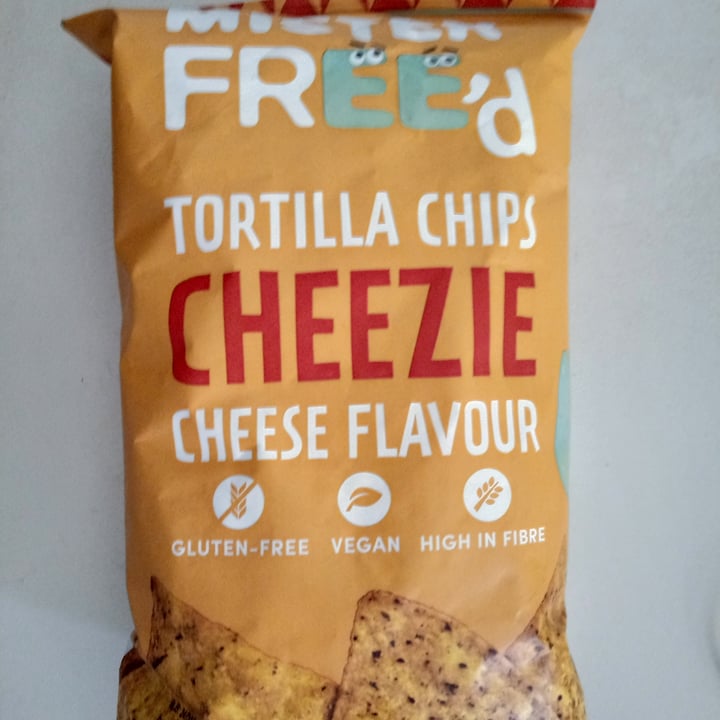 photo of Mister Free'd Tortilla Chips Cheese Flavoured shared by @veganspicegirl on  09 Dec 2022 - review