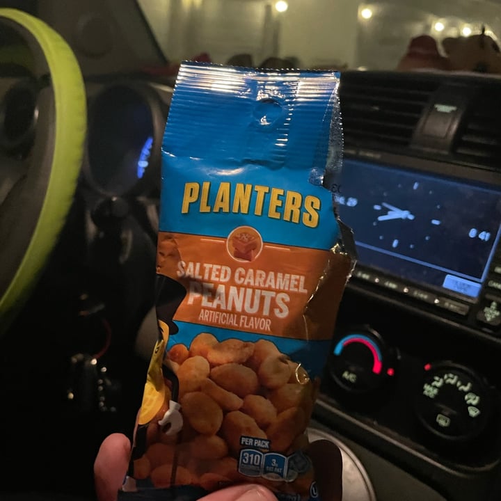 photo of Planters Salted caramel peanuts shared by @jessavegano on  14 Jan 2022 - review