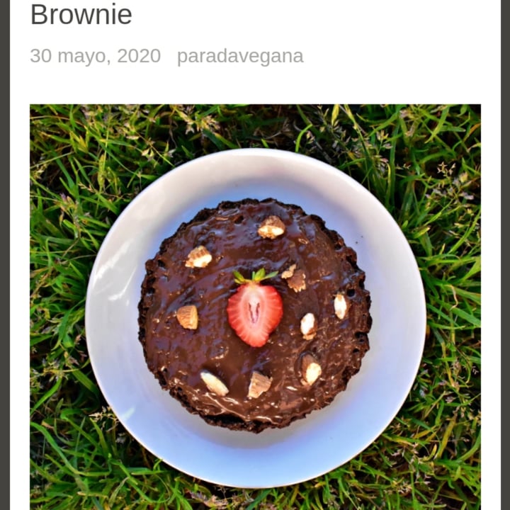 photo of Parada Vegana Brownie shared by @ruidosanebulosa on  14 Dec 2021 - review