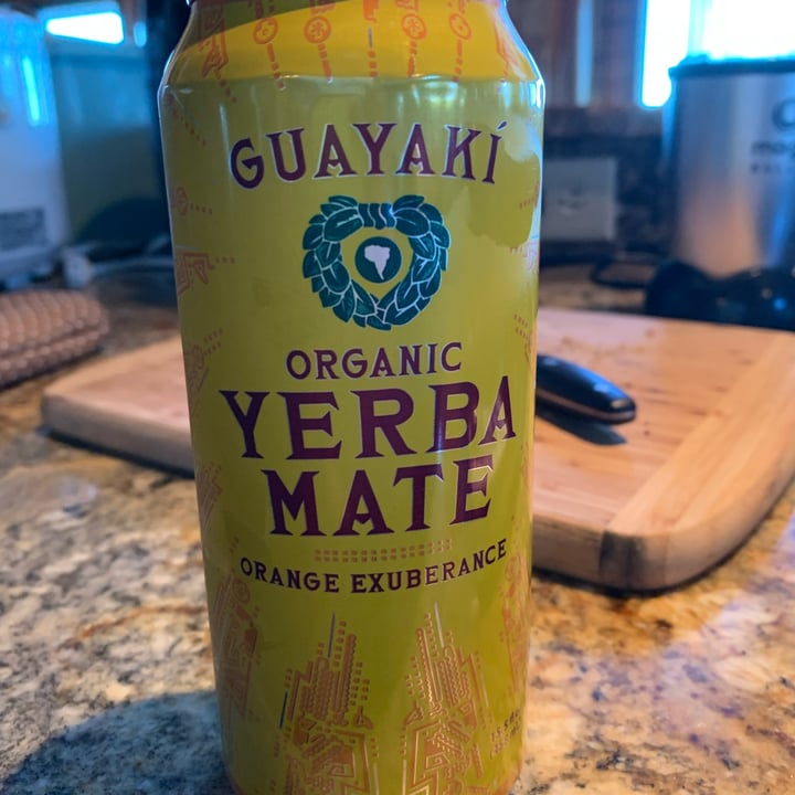 photo of Guayakí Yerba Mate Orange Exuberance shared by @pizzlerot on  29 Sep 2022 - review