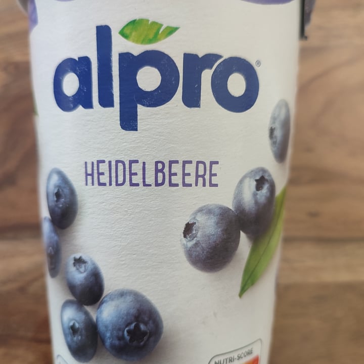 review photo of Alpro Joghurt Heidelbeere shared by @sara90s on 27 Sep 2022 - review