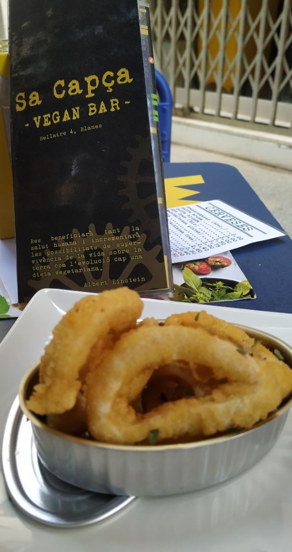review photo of Sa Capça -vegan bar- No calamares shared by @dalalu on 24 Jul 2019 - review