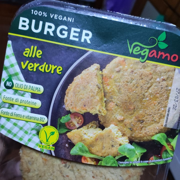 review photo of Vegamo Burger Alle Verdure Vegamo shared by @lorenagrimaldi on 11 Mar 2022 - review
