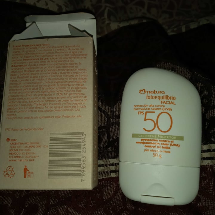 photo of Natura Fotoequilibrio facial shared by @bettyveg on  23 Jan 2021 - review