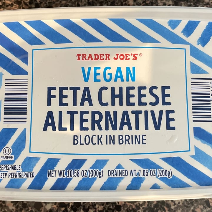 photo of Trader Joe's Vegan Feta Cheese Alternative shared by @mbintx on  12 May 2022 - review