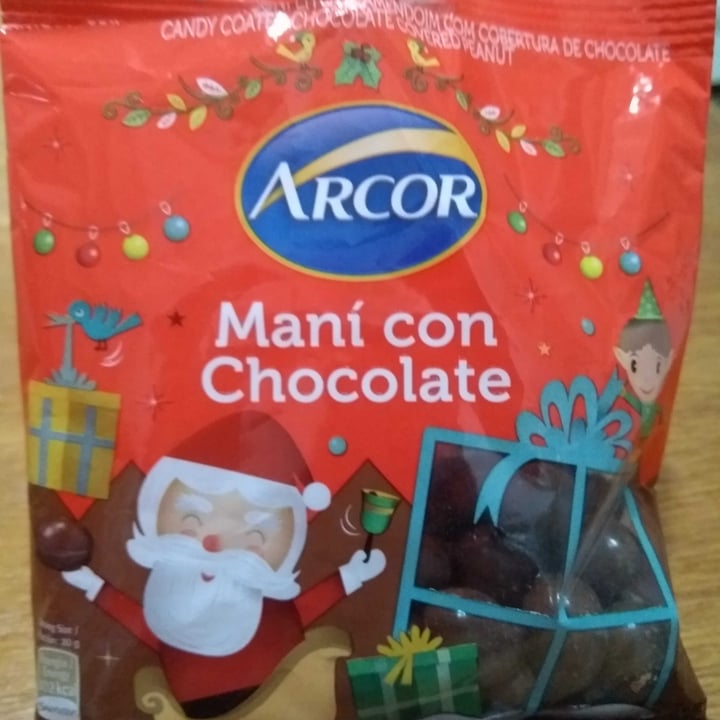 photo of Arcor Mani con chocolate shared by @easycheapveg on  01 Jan 2021 - review