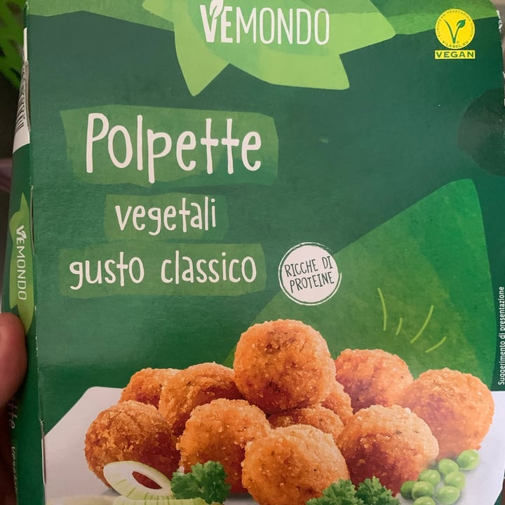 photo of Vemondo  Polpette Vegetali Gusto Classico shared by @monazenze on  26 Jun 2022 - review