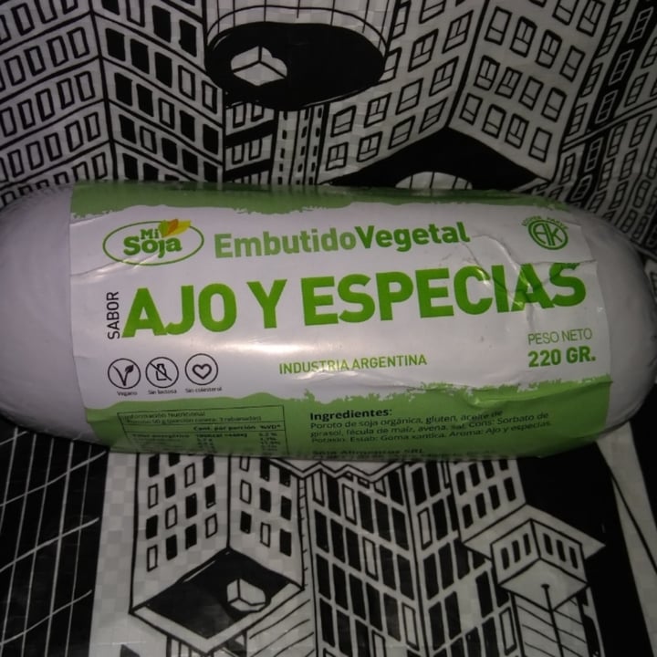 review photo of Mi Soja Embutido ajo y especias shared by @maldiitabendiita on 28 Oct 2020 - review