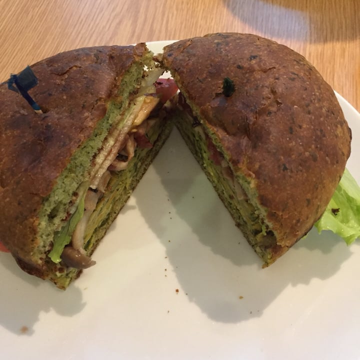 photo of Cedele Bakery Café Spinach and lentils burger shared by @lisab on  16 May 2019 - review