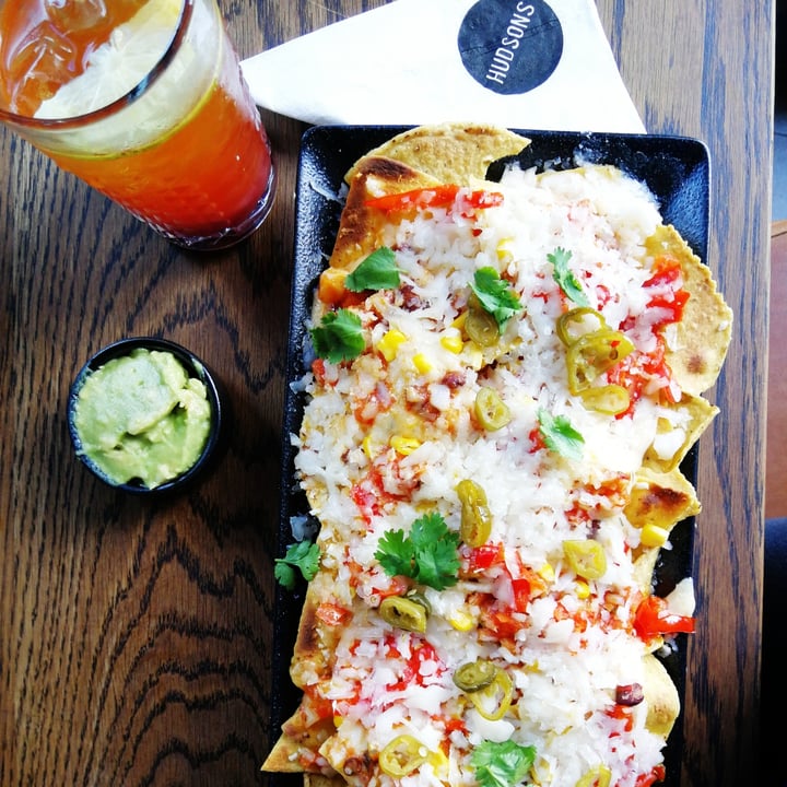 review photo of Hudsons, The Burger Joint (Muizenberg) Vegan Nachos shared by @nolaj on 24 Feb 2021 - review
