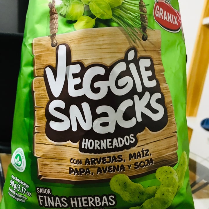 photo of Granix Veggie Snacks Sabor Cebolla shared by @florenciam on  02 Jun 2020 - review