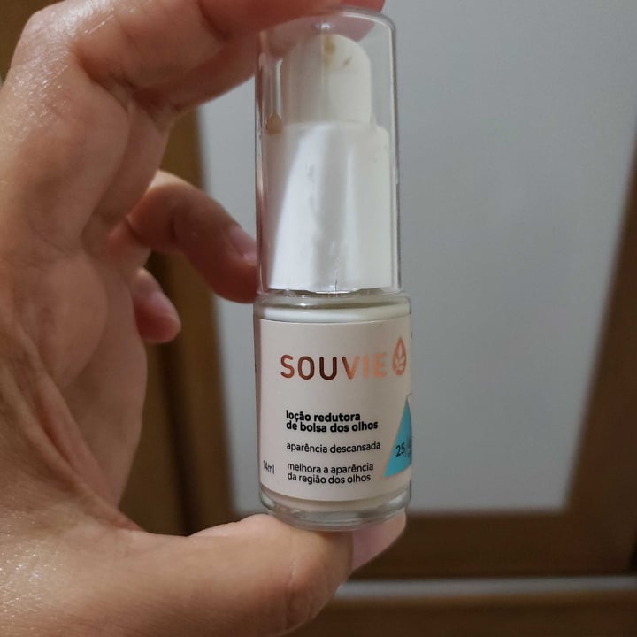 review photo of Souvie Loção Redutora De Bolsa Dos Olhos shared by @luceliavsantos on 04 Jun 2022 - review