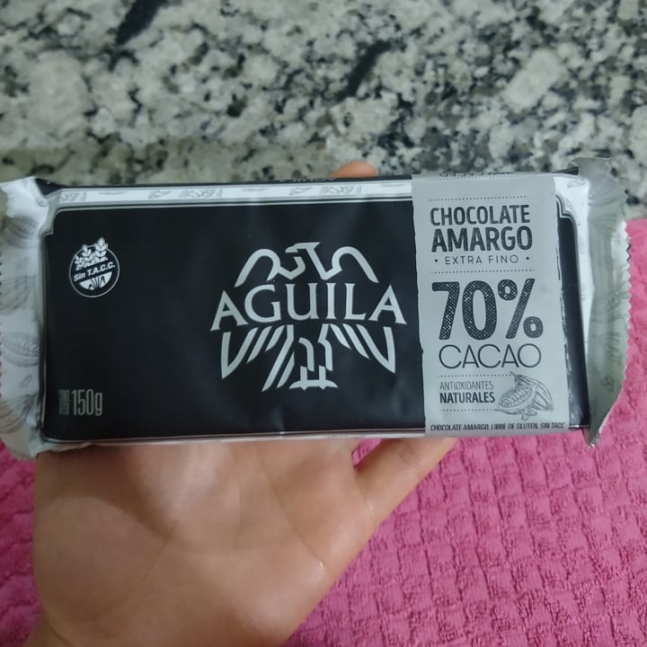 photo of Aguila Chocolate Amargo 70% Cacao shared by @jjjuliana on  07 Nov 2020 - review