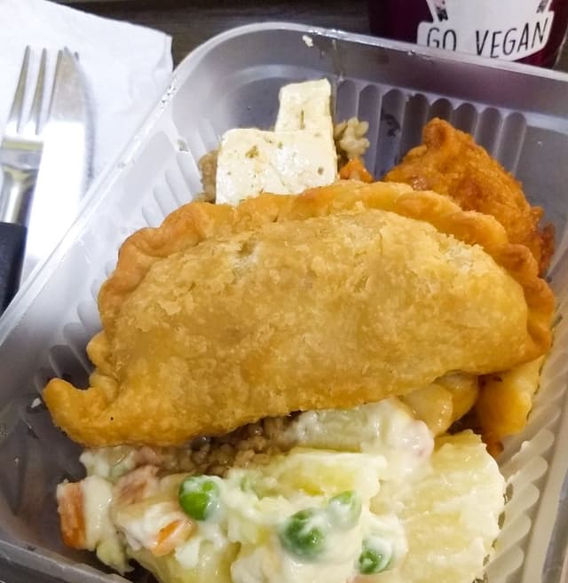 Photo of the dish “Empanada de Soja Texturizada”