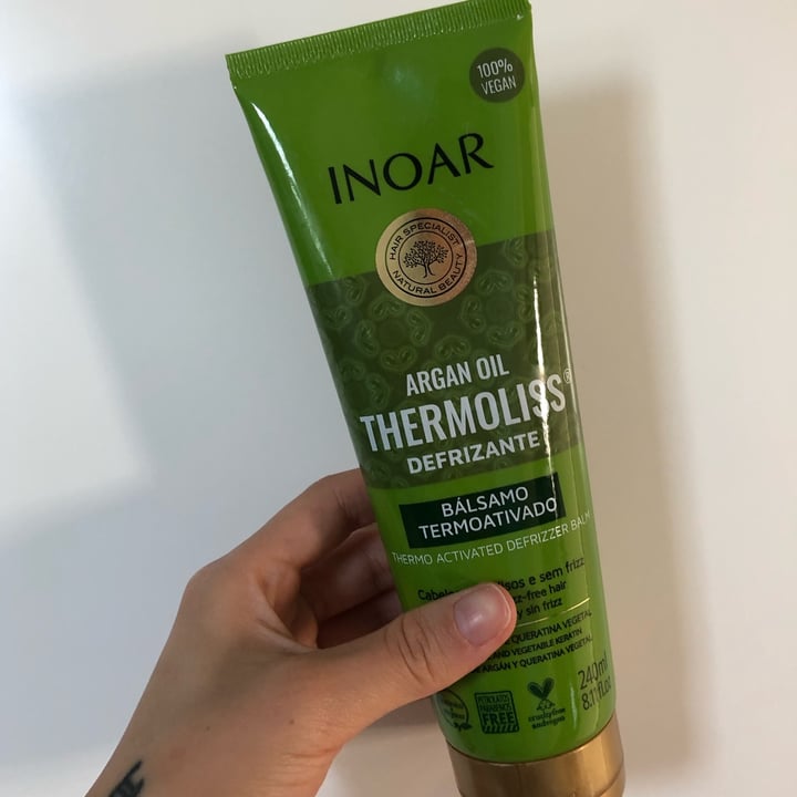 photo of Inoar Defrizante Thermoliss Argan Oil shared by @isaferns on  04 May 2022 - review
