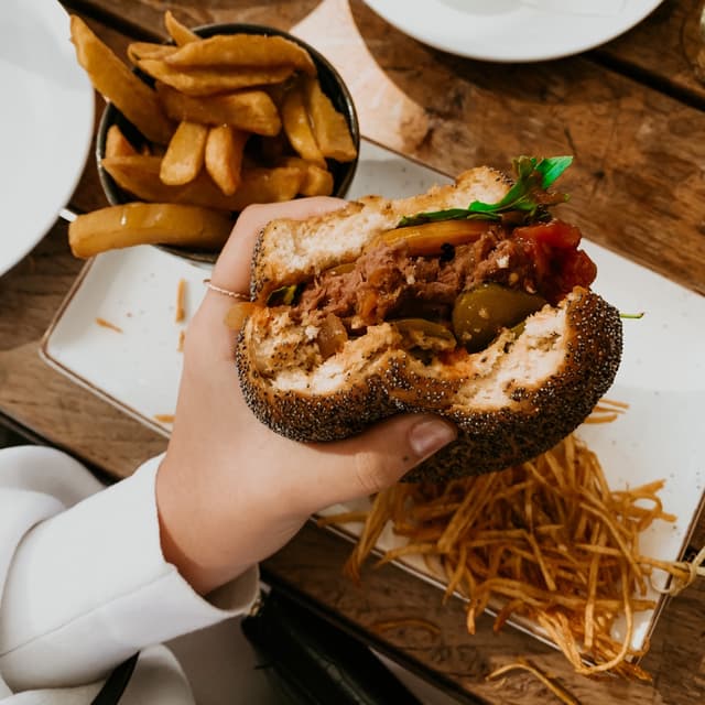 Photo of the dish “Above & Beyond Burger”