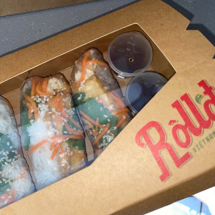 photo of Roll'd Macquarie Centre Tofu Rice paper roll shared by @soldaddy on  11 Sep 2021 - review