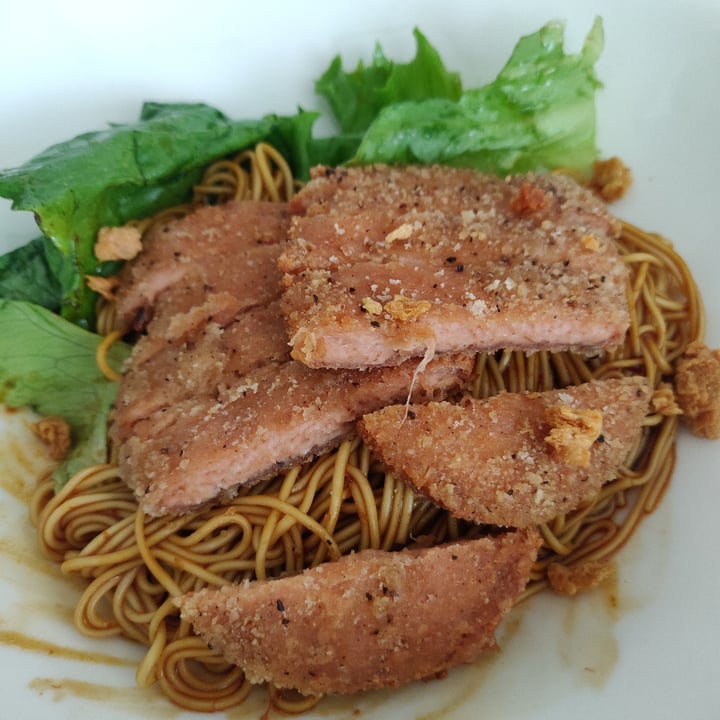 photo of The Clef Cafe Chicken Cutlet Dry Noodle shared by @qianyu on  30 Jun 2020 - review
