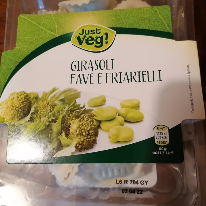 photo of Just Veg! (ALDI Italy) Girasoli fave e friarelli shared by @masilv1a on  28 Mar 2022 - review