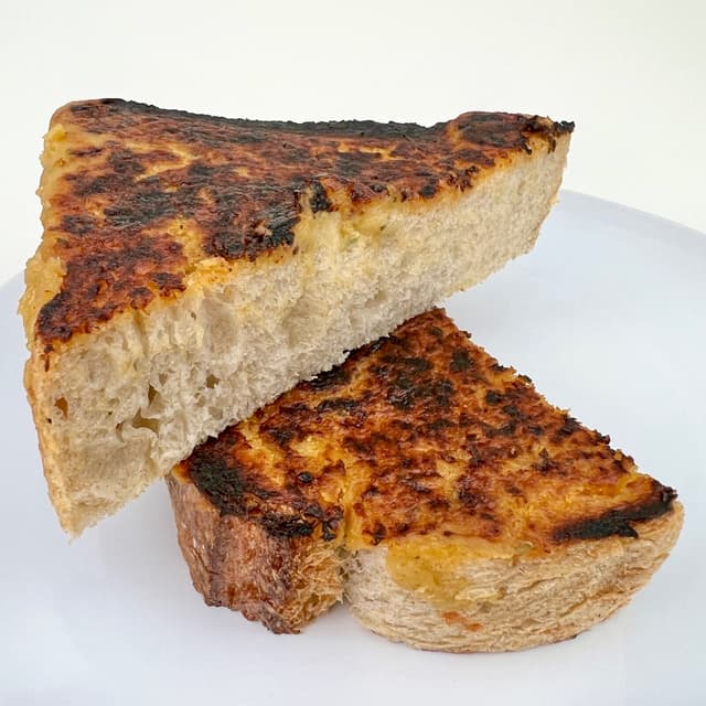 菜肴“Miso Garlic Toast”的照片