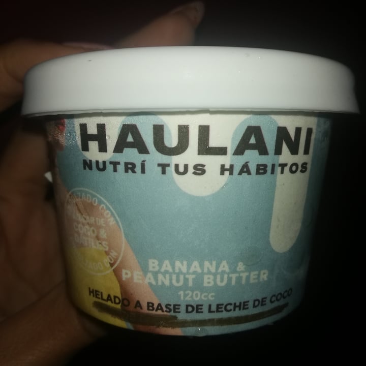 photo of Haulani Helado Banana & Peanut Butter shared by @buki on  25 Feb 2021 - review