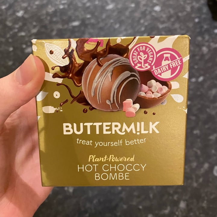 photo of Buttermilk Hot choccy bombe shared by @frangreen on  09 Oct 2021 - review