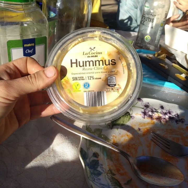 photo of La Cocina de Aldi Hummus Receta Clásica shared by @soad19 on  20 Dec 2021 - review