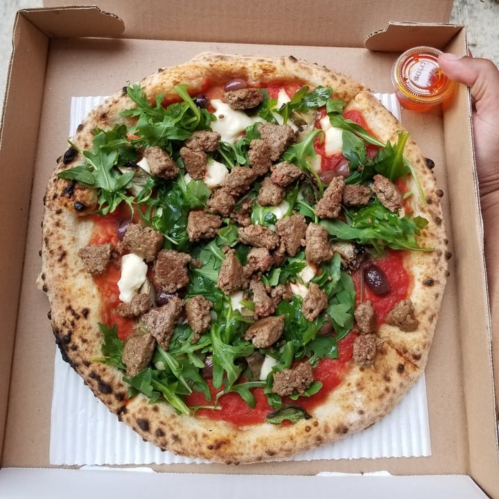 photo of Pizzeria Libretto Margarita Pizza (Sub For Vegan Mozzarella) shared by @mparsram on  25 Mar 2021 - review