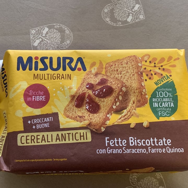 review photo of Misura Fette Biscottate ai Cereali Antichi - Multigrain shared by @bonny29 on 28 Mar 2022 - review