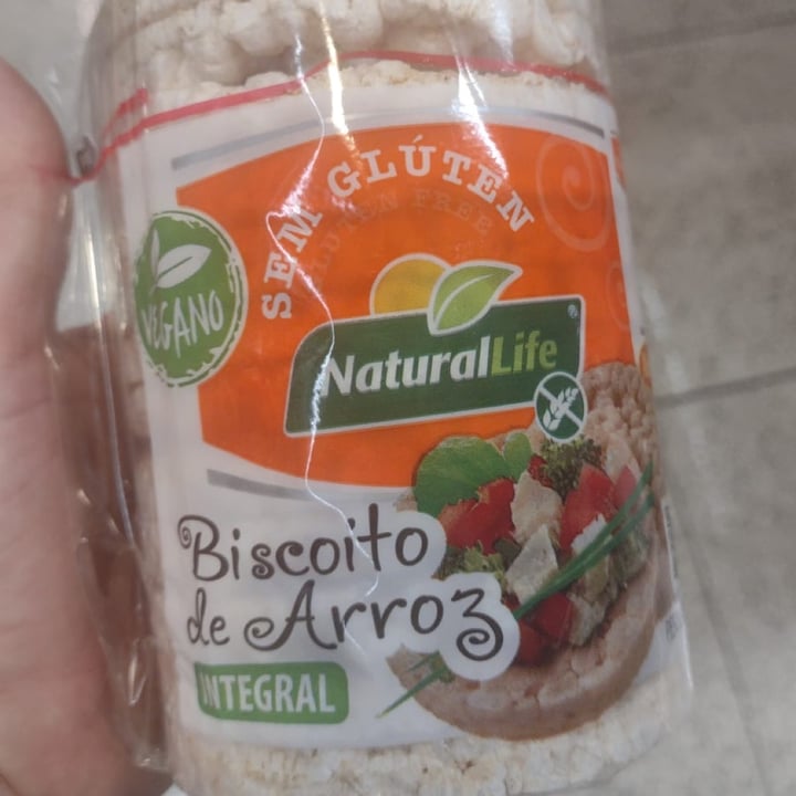 photo of NaturalLife Biscoito de Arroz shared by @giovana24 on  16 Sep 2022 - review