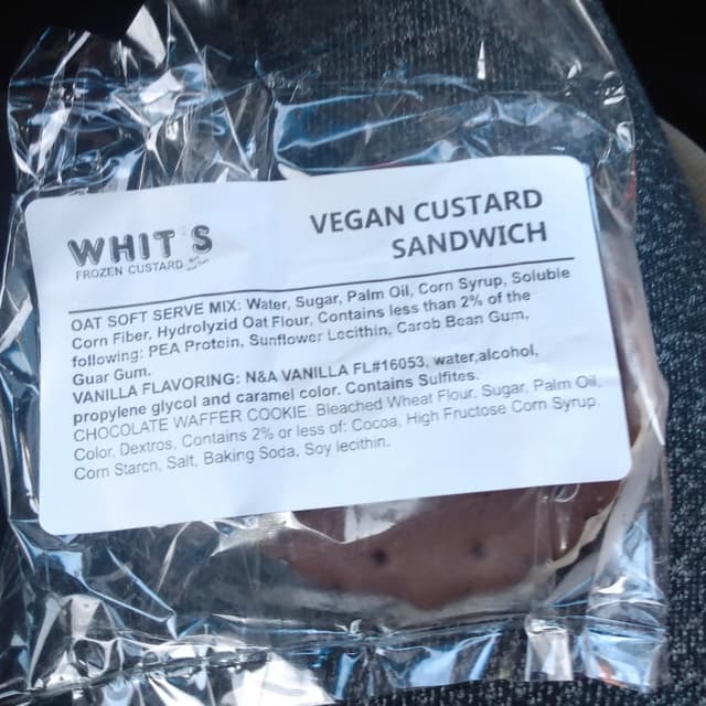Photo of the dish “Vegan custard sandwich”