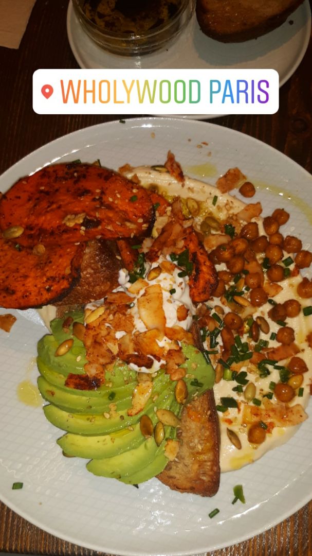 review photo of Wholywood Vegan Street Food Avocado Toast shared by @mmaustin on 31 Mar 2020 - review