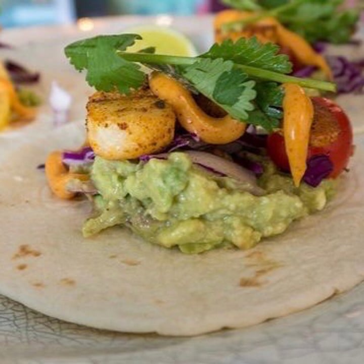 photo of Seed Plant-Based Cafe Shrimp Tacos shared by @annettej on  20 Sep 2021 - review
