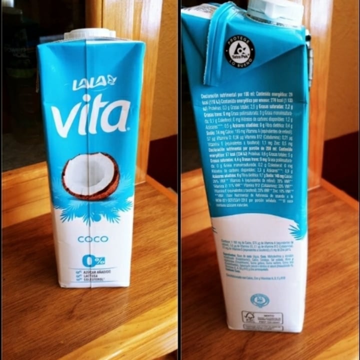 photo of Vita LALA Alimento de coco shared by @brendalisette on  01 Mar 2022 - review