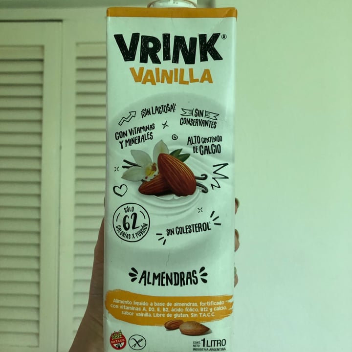photo of Vrink Vrink Vainilla de Almendra shared by @margenco on  09 Sep 2021 - review