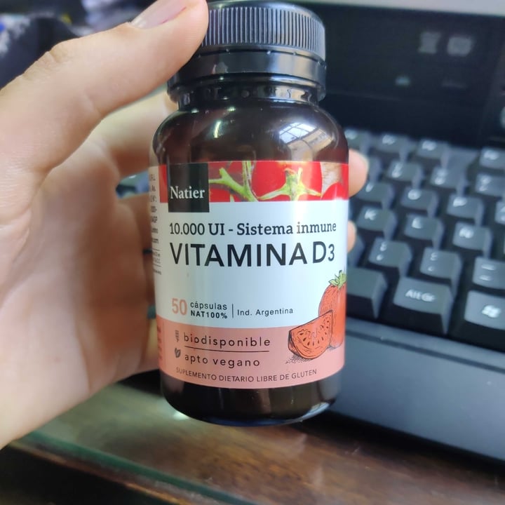 photo of Natier  Vitamina D3 shared by @mechi88 on  24 Oct 2022 - review