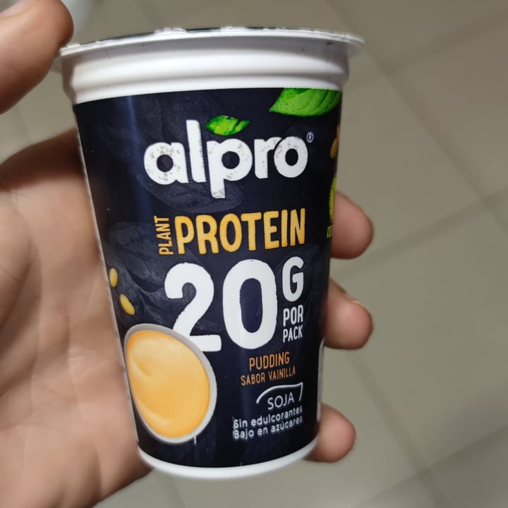 review photo of Alpro Plant Protein Pudding Sabor Vainilla shared by @quitos on 08 May 2022 - review