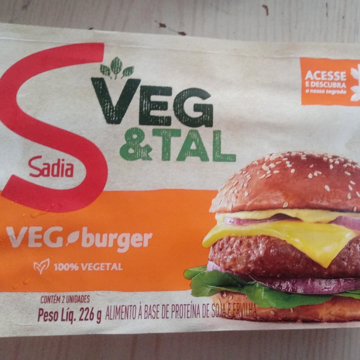review photo of Sadia Hambúrguer Vegetal shared by @rafaelahuther on 01 Jan 2022 - review