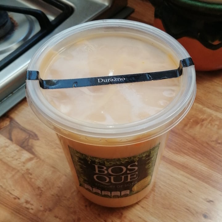 photo of Bosque Yogurt de soya de durazno shared by @taniamirel on  13 Mar 2021 - review