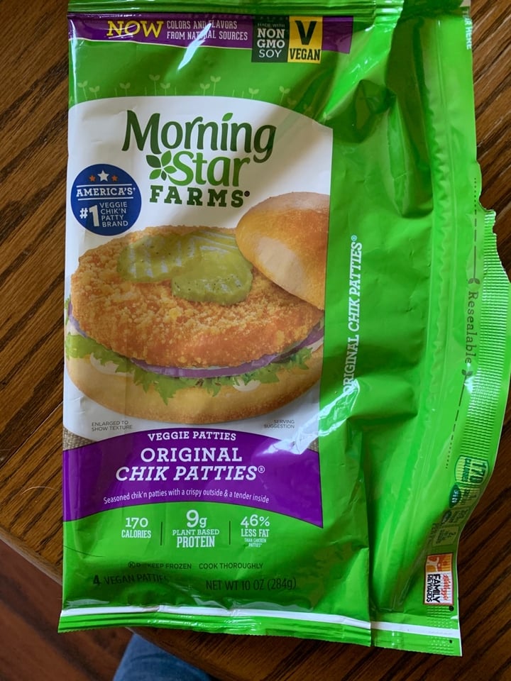 photo of MorningStar Farms Original Chik Patties shared by @pbric1 on  12 Jan 2020 - review