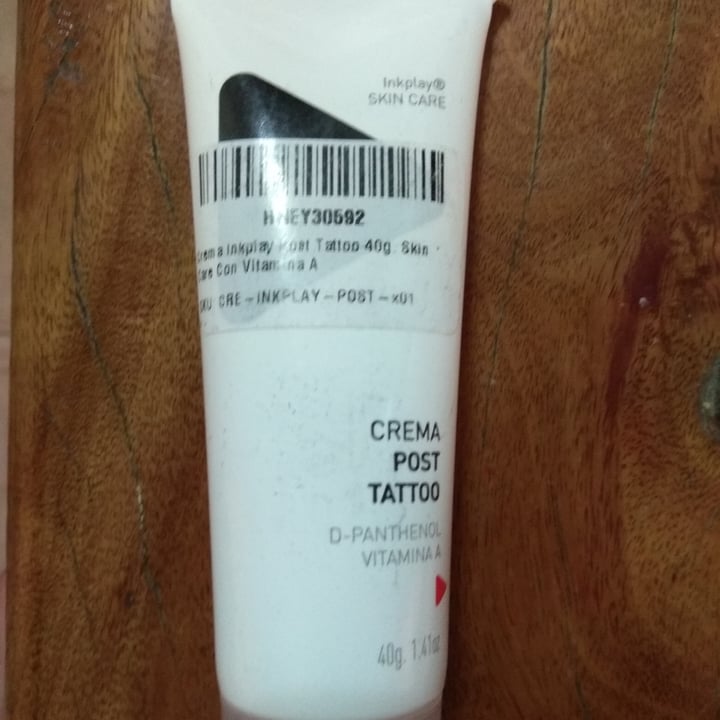 photo of Inkplay Crema post tattoo shared by @chale on  04 Jan 2021 - review