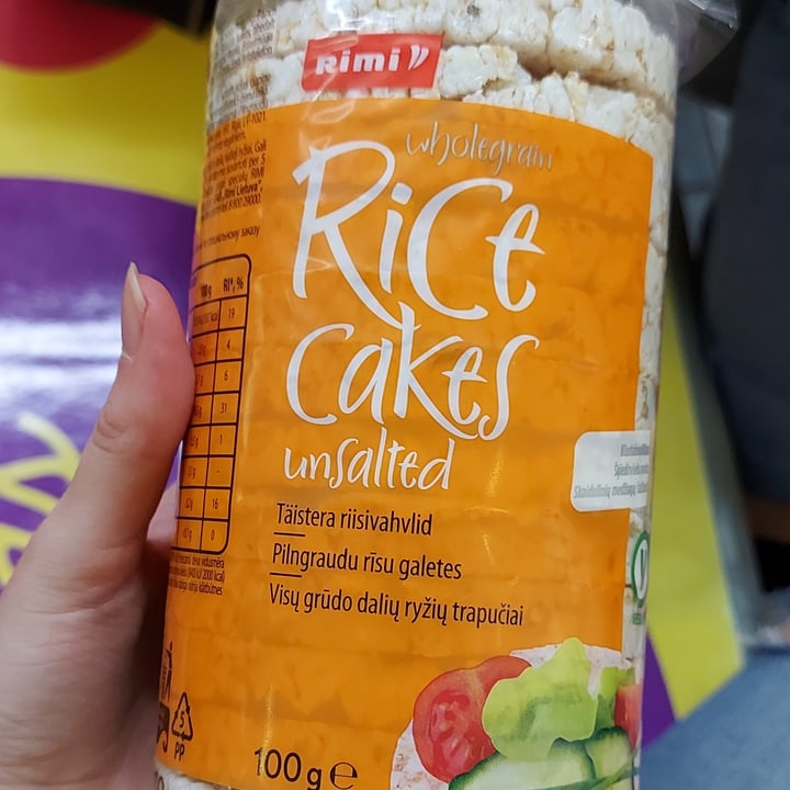 Rimi Rice Cakes unsalted Review abillion